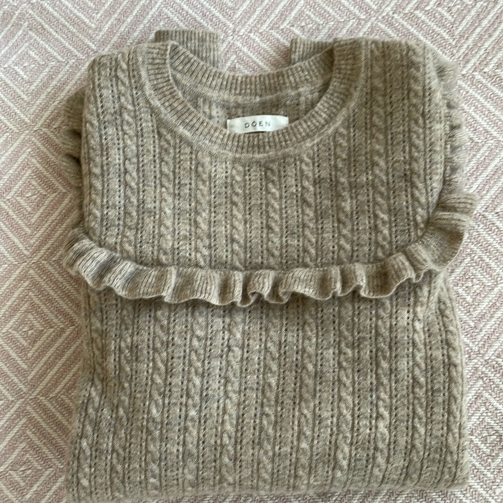 Doen Tamarind Ruffle Sweater